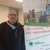 Sébastien Robert a reçu la médaille du travail, une reconnaissance du travail accompli en tant que salarié.