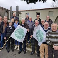 Photo de groupe de la section des anciens exploitants de Nouvelle-Aquitaine