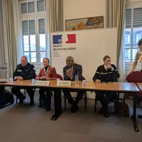 réunion préfet, gendarmerie, police et tribunal délinquance puy de dome