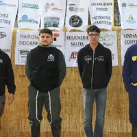 Faustin Gibelin, Raphaël Chaptal, Hugo Vigier et Étienne Boissier