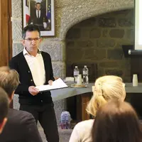 Le gérant, Jean-Pierre Julien, présente les résultats de leur travail RSE