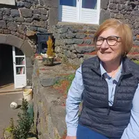 Isabelle Hugon, agricultrice à Cayres