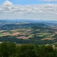 paysage champs puy de dôme