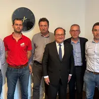 Hollande avec les syndicats de la FDSEA et des JA