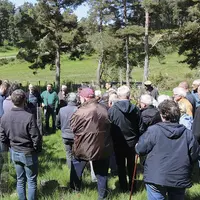 L'ASLG des forêts de Terre de Peyre réunie sur une parcelle