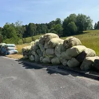 récolte de ficelles et filets