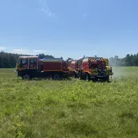camions SDIS 63 exercice