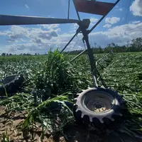 système d'irrigation endommagé