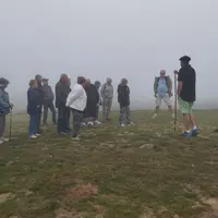 La rencontre avec un agriculteur ariégeois a été riche d’échanges.