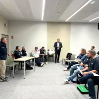 Près de 50 personnes ont participé à la première AG de l'association "National Montbéliard 2026" sous la présidence de Jean-Claude Rolly.
