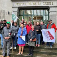 Une délégation FDSEA/JA a été reçue en préfecture pour faire remonter les revendications.