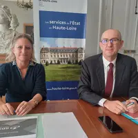 Isabelle Brun, directrice adjointe DDETSPP, et le Préfet Yvan Cordier ont fait un point sur la DNC.