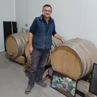 le vigneron Cédric Bonvin, de Montord