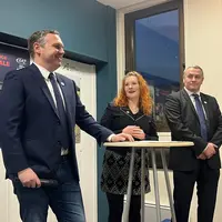 De gauche à droite : Antoine Wassner, Anne Elsener et Yannick Fialip.