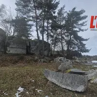 des blocs de pierre