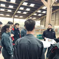 Au cours de cette journée de sensibilisation du 5 février 2026 à l’EPLEFPA d’Ahun, la mise en pratique de la biosécurité en élevage a été présentée au
