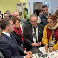 Au Salon de l’Agriculture, Michèle Boudoin a transmis à Emmanuel Macron et Annie Genevard l’inquiétude et la colère des éleveurs ovins face à un futur