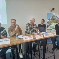 Une table ronde très intéressante et poignante sur la gestion des crises sanitaires et le témoignage des éleveurs et d'une vétérinaire des Savoie sur