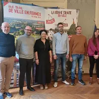 Lors de la présentation de l'événement en mairie du Puy le 26 mars dernier.