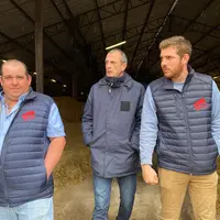 visite exploitation Julien Labouesse JA 03 sous-préfet Montluçon