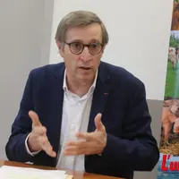 portrait de Domniqué Chargé, président de La Coopérative Agricole.