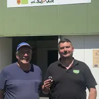 Dominique Viallard à gauche, et Anthony Paulet à droite.