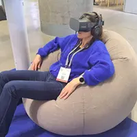 À l'aide d'un casque de réalité virtuelle, les patients peuvent réaliser des exercices d'hypnose sans l'accompagnement permanent d'un professionnel de