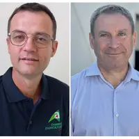 Franck Vernezy, Chambre d'agriculture de l'Allier, et Patrice Girard, Cerfrance Terre d'Allier.