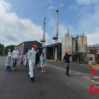 visite de l'usine d'équarrissage Sopa