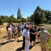 visite de l'exploitation de G. Rivaux, Haut-Bocage