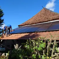 pose de panneaux photovoltaïques sur une maison individuelle