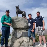 Une statue à la gloire du border collie