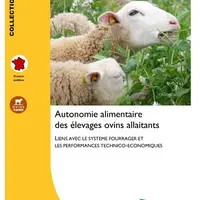 Le guide propose aussi des référentiels en fonction des systèmes fourragers. © Inosys-Réseaux d’élevage