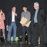 Jean-Michel Anxolabéhère (au centre) était présent deux jours avant son décès au congrès de la FNO à Saint-Malo. © A. Villette