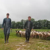 Pour François (à gauche) et Simon (à droite), cette année d’apprentissage aura été profitable. © Ciirpo