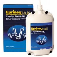 L'Eprinex Multi sera diponible à partir de 2017 en quatre format : 250 ml, 1 l, 2,5 l ou 5 l. © Merial