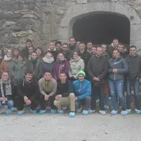 Les CS ovin viande du Lot ont découvert la filière laitière ovine de l'Aveyron.  © DR