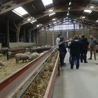 Les journées génétiques ovines se sont clôturées par des visites d’élevages typiques des systèmes de la région comme chez la famille Vuilliot à Saint-