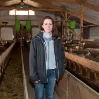 Sylvie Combernoux. « Nous faisons du bio productif, dans le respect du cahier des charges. Pour nous, la vocation de notre métier est de produire pour