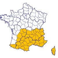 Seules les surfaces situées sur départements du grand quart Sud-Est de la France peuvent prétendre à des aides si moins de 80 % de la surface est cons