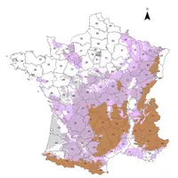 Le projet de carte du futur zonage des zones défavorisées intègre de nouveaux territoires mais en exclut d'autres.  © Ministère de l'Agriculture