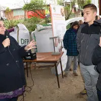 Nathalie Debus est chercheuse à l'Inra de Montpellier, elle est intervenue lors de la journée technique de Carmejane en avril dernier. © B. Morel