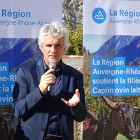 Jean-Pierre Taite, vice-président de la Région délégué à l'agriculture, à la viticulture et aux produits du terroir, a affiché par sa présence son sou