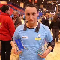 Rémy Roux : « Sur le coup, je n’ai rien compris, je ne pensais pas du tout être le premier ! » © B. Morel