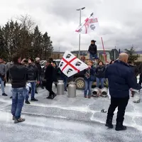 Les 12 000 éleveurs sardes  traversent une grave crise, en raison de la chute des cours, descendus en janvier à 0,56 €/l. © Sienanews