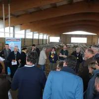 L'assemblée générale est aussi un moment de partage et de découverte. Les participants ont ainsi pu visiter des élevages ovins ardéchois. © I. Heeren