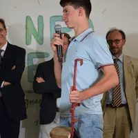 La remise des prix du concours Berger futé lors de Tech-ovin 2019. © D. Hardy