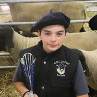 Adrien Claudon, âgé seulement de 13 ans, est aussi le benjamin du concours. Ce qui ne l'a pas empêché de décrocher la deuxième place. © B. Morel