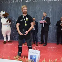Après une intense journée de compétition, Arthur Boulet a été sacré meilleur Jeune Berger de France 2019. © D. Hardy