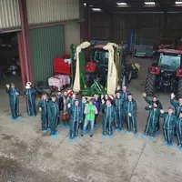 Le drone de Stéphane Ermann est efficace pour l’observation d’une troupe de bergers allemands en perdition ! © S. Ermann